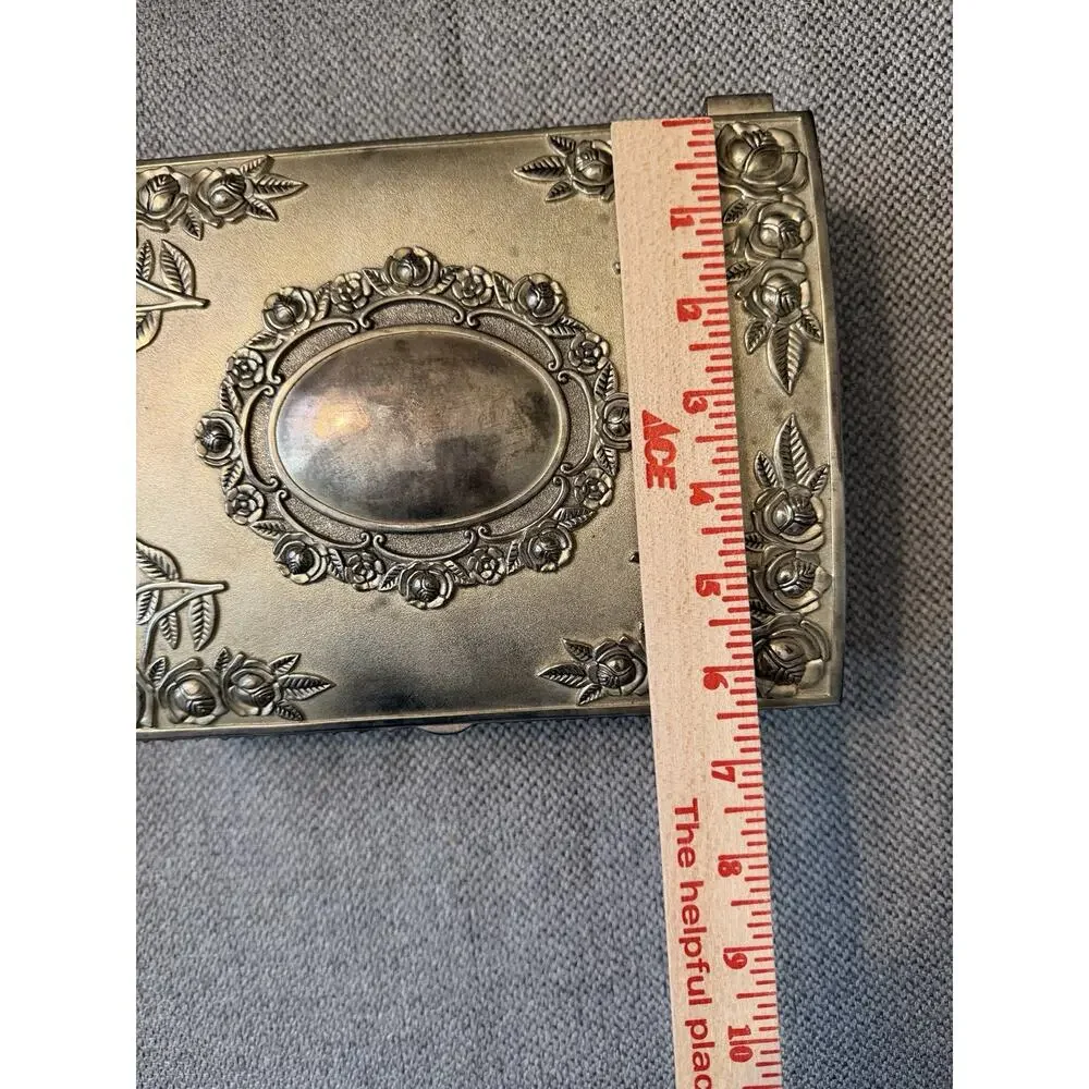 godinger silver plated jewelry box